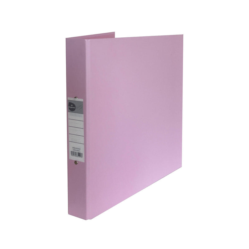 A4 Pink Pastel Ring Binder File