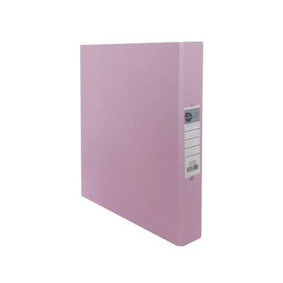 A4 Pink Pastel Ring Binder File