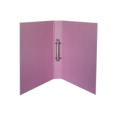 A4 Pink Pastel Ring Binder File