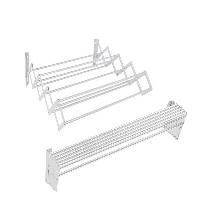 Extendable Wall Mounted Clothing Airer Drying Rack