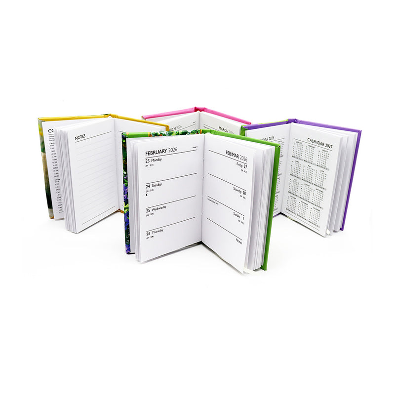 2026 Puppies & Kittens Photo Slim Diary Week To View