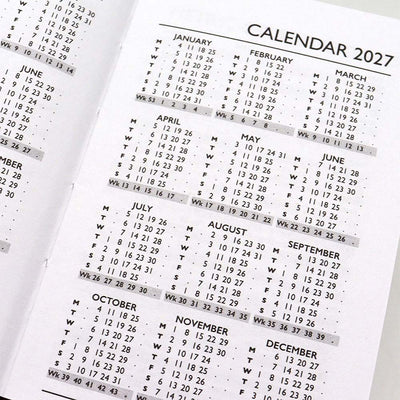 2026 Puppies & Kittens Photo Slim Diary Week To View