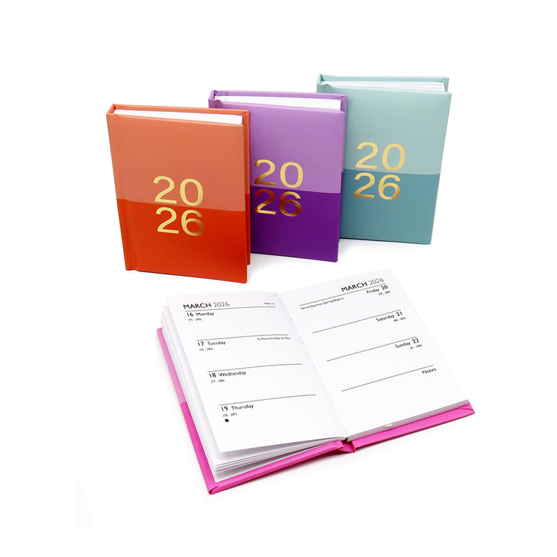 2026 Pocket Week To View Diary Trend