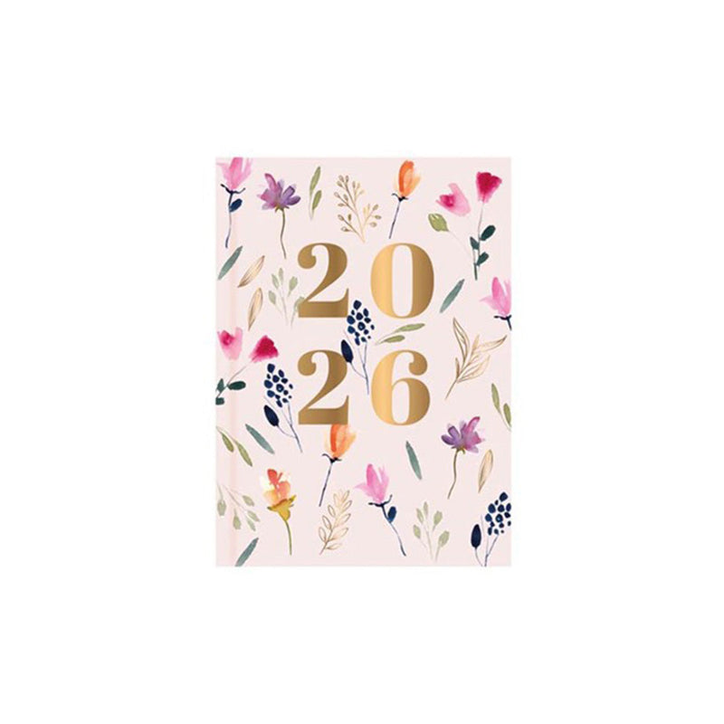 2026 Pocket Week To View Diary Bee & Floral
