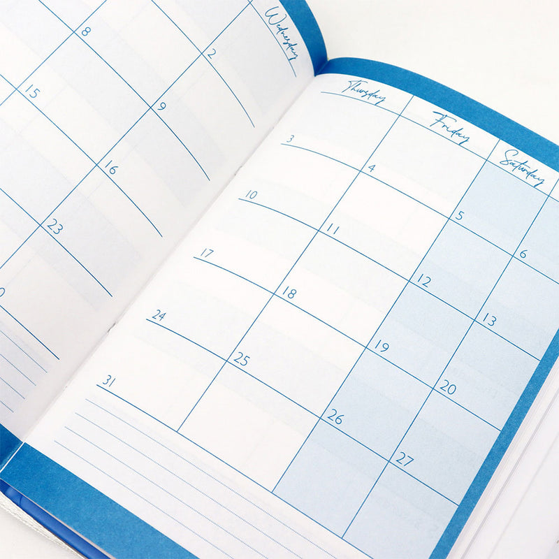 2026 A6 Week to View Organiser Diary Floral