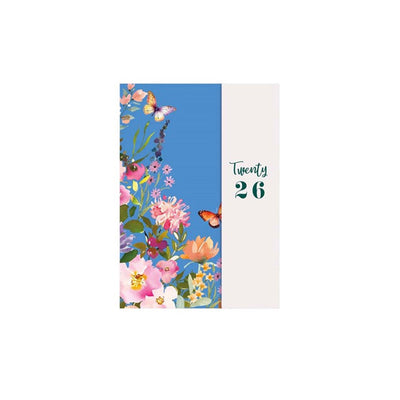 2026 A6 Week to View Organiser Diary Floral