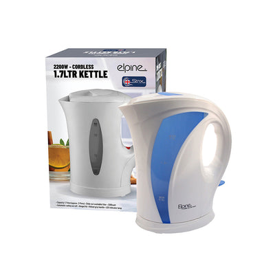 1.7L Cordless Kettle White 2000W