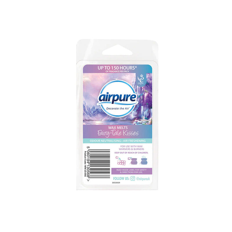 Airpure Scented Wax Melts 86g Home Baking, Pure Heaven, Fairytale Kisses & Raspberry Bliss