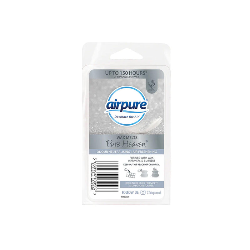 Airpure Scented Wax Melts 86g Home Baking, Pure Heaven, Fairytale Kisses & Raspberry Bliss
