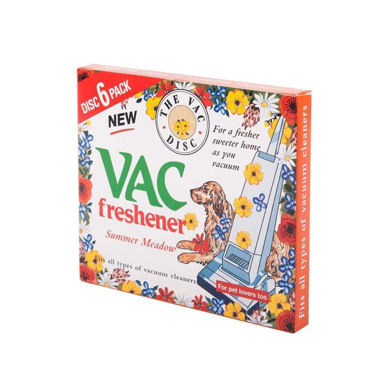 Vac Air Freshner for Pet Lovers Summer Meadow 6 Disc