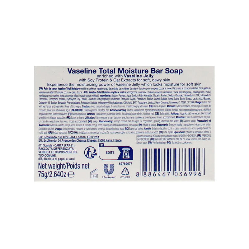 Vaseline Healthy Plus Total Moisture Soap Bar