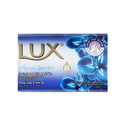 Lux Aqua Sparkle Floral Musk & Mint Oil Soap Bar