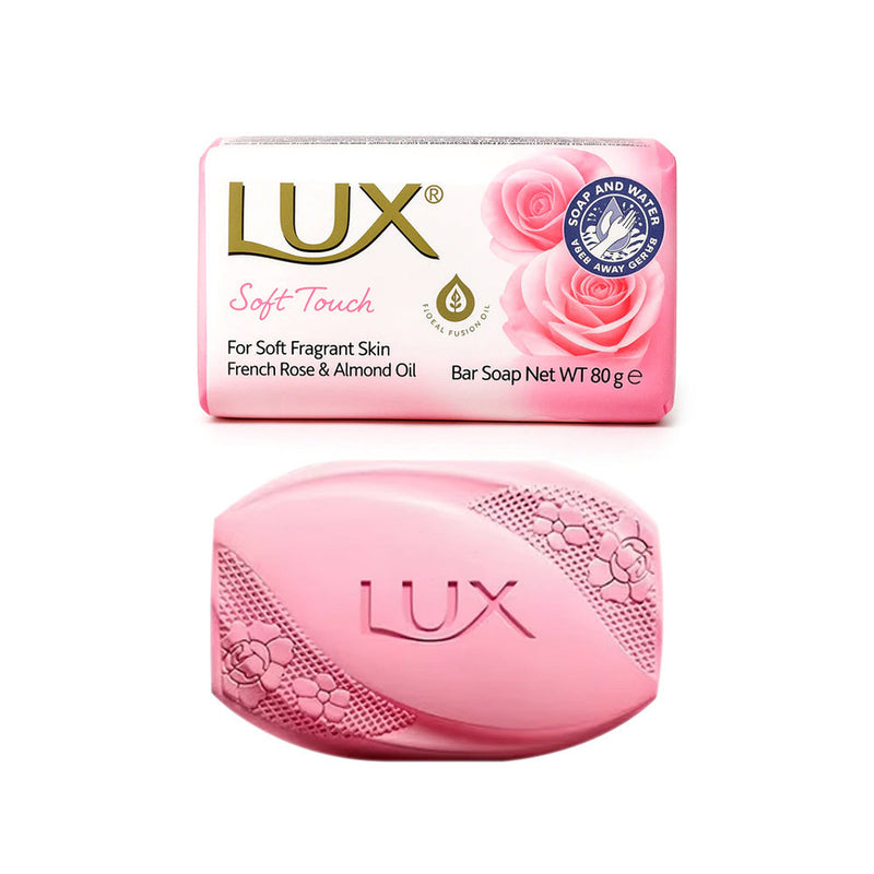 Lux Soft Touch French Rose & Almond Oil Soap Bar