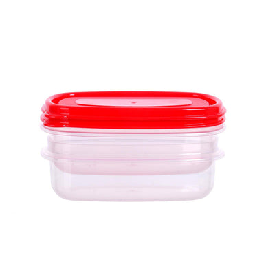 2PK EasyStore Rectangular Food Containers 350ML