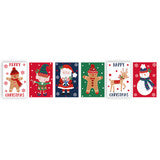 Christmas Mini 6inch Crackers Gingerbread 6PC