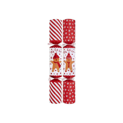 Family Gingerbread Christmas 12inch Crackers 10PK