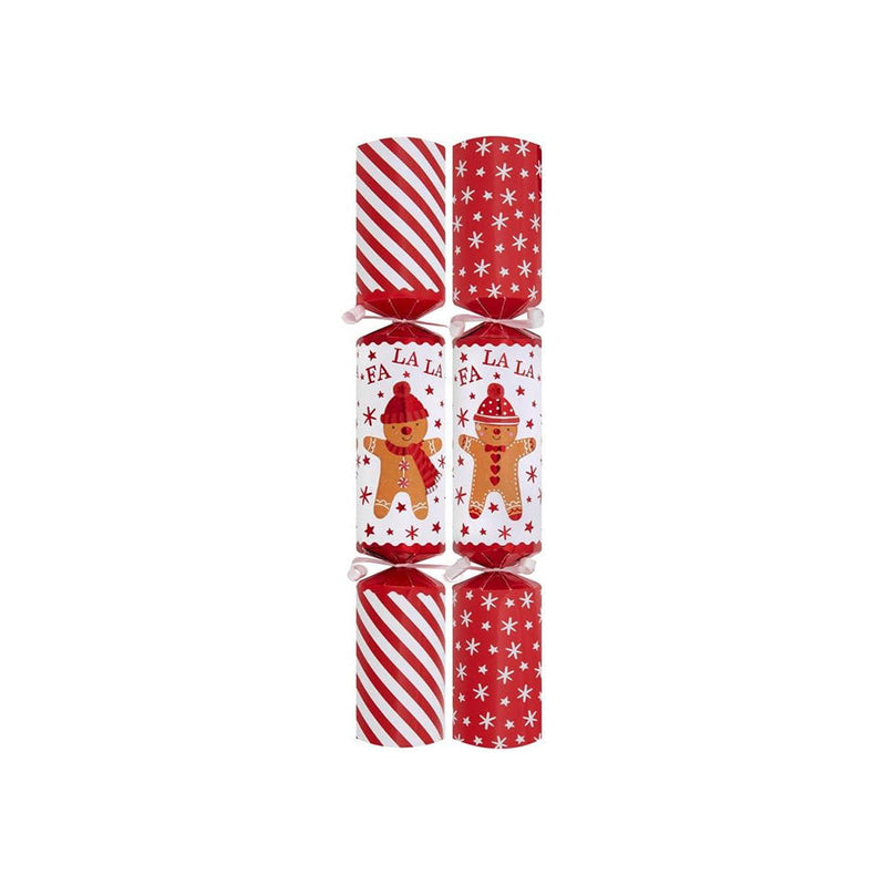 Family Gingerbread Christmas 12inch Crackers 10PK