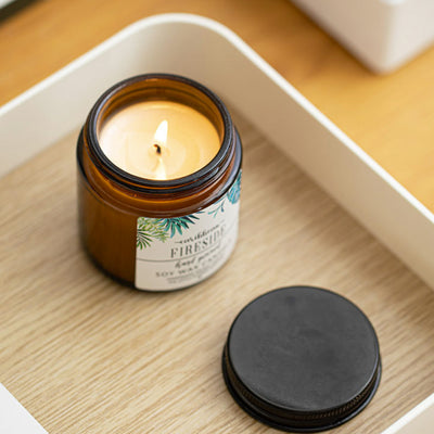 Mini Natural Soy Fragrance Wax Candle 4Oz