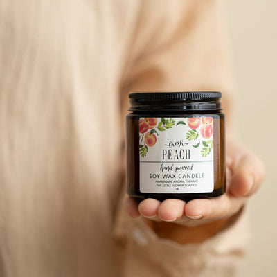 Mini Natural Soy Fragrance Wax Candle 4Oz