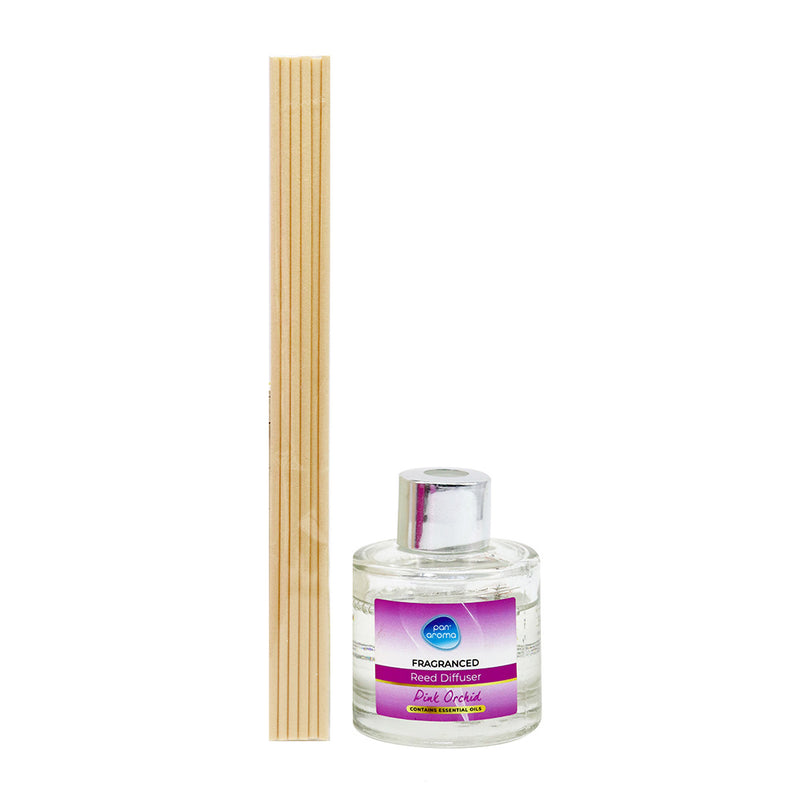Pink Orchid Reed Diffuser Elegant Floral Home Fragrance for Bedroom ...
