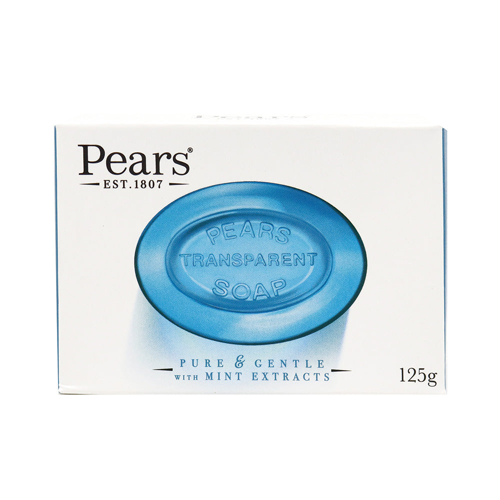 Pears Pure and Gentle Soap Mint Refreshing Sensitive Skin Care ...