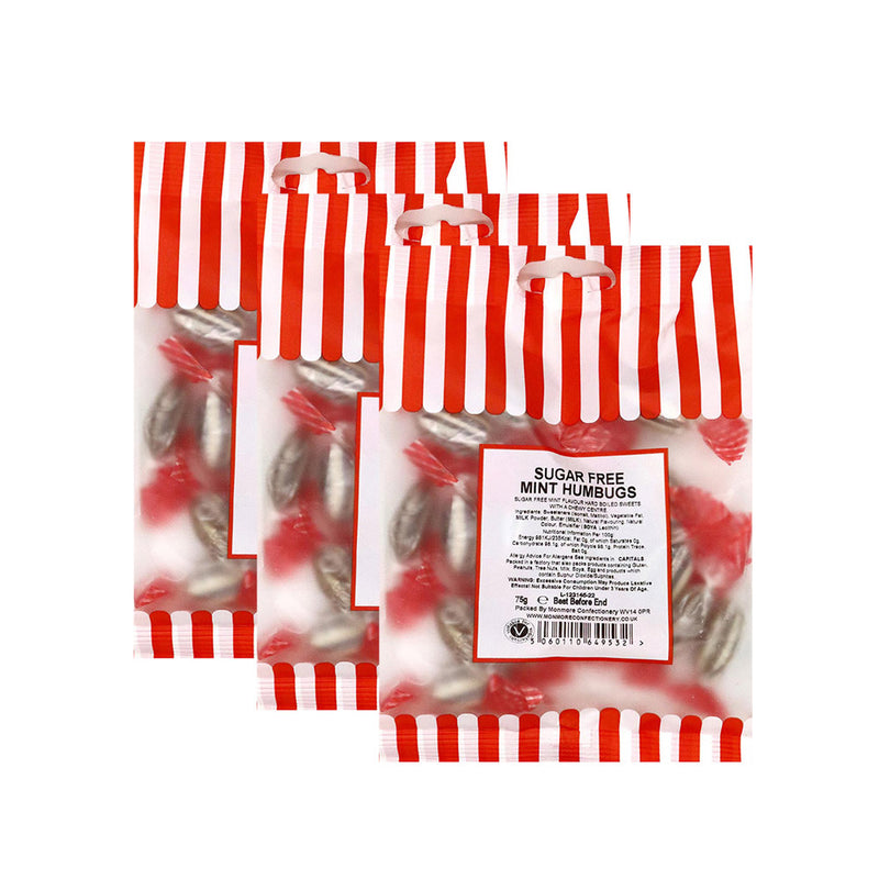 Bumper Bag Sugar Free Mint Humbugs 75g x 3Pack