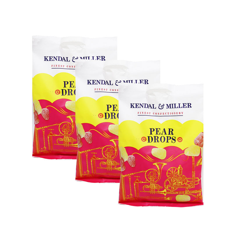 Kendal & Miller Pear Drops Sweets 170g x 3Pack