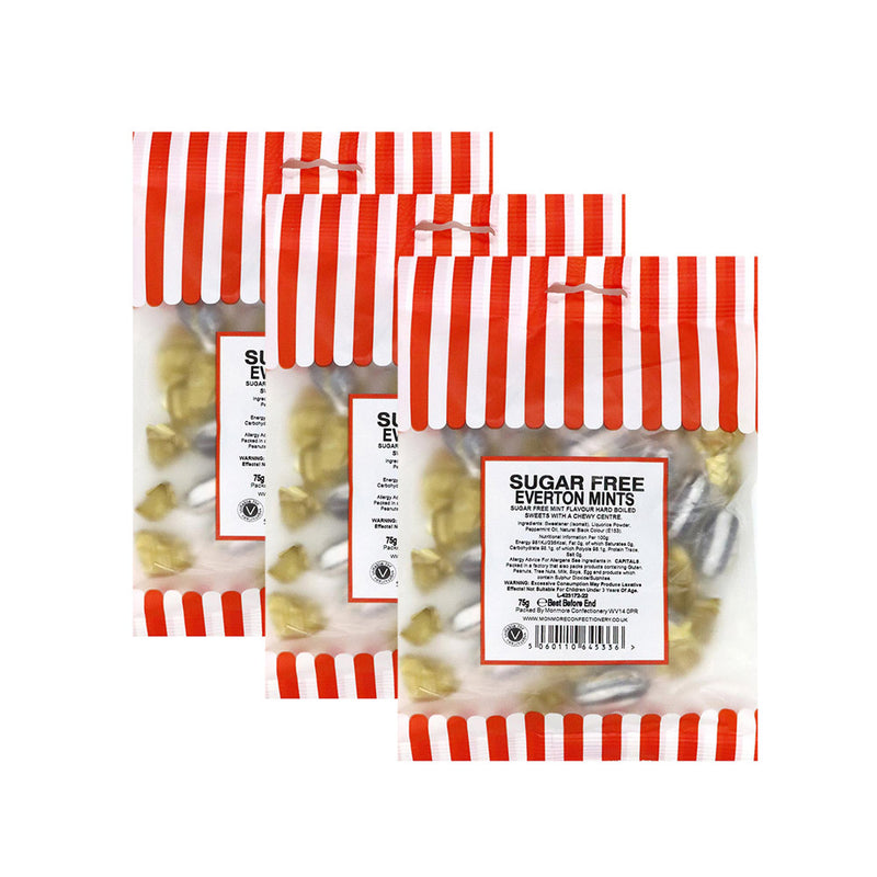 Bumper Bag Everton Mints Sugar Free 75g X 3Pack