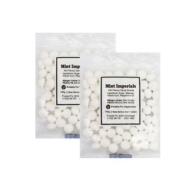 Bumper Bag Mint Imperials 140g x 2Pack