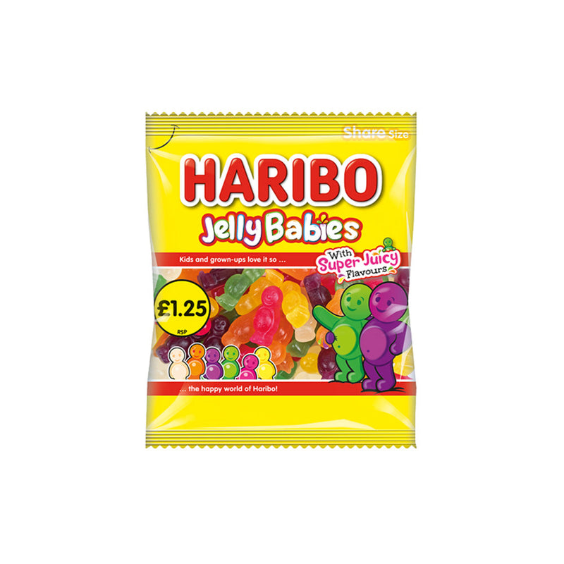 Haribo Jelly Babies Fruit Flavour Gummy 140g