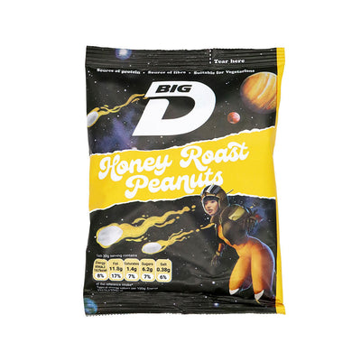 Big D Honey Roasted Peanuts  160g x 3Pack