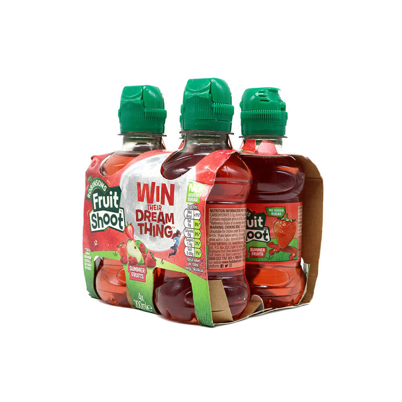 Fruit Shoot Summer Fruits Juice 4x200ML x 3PK