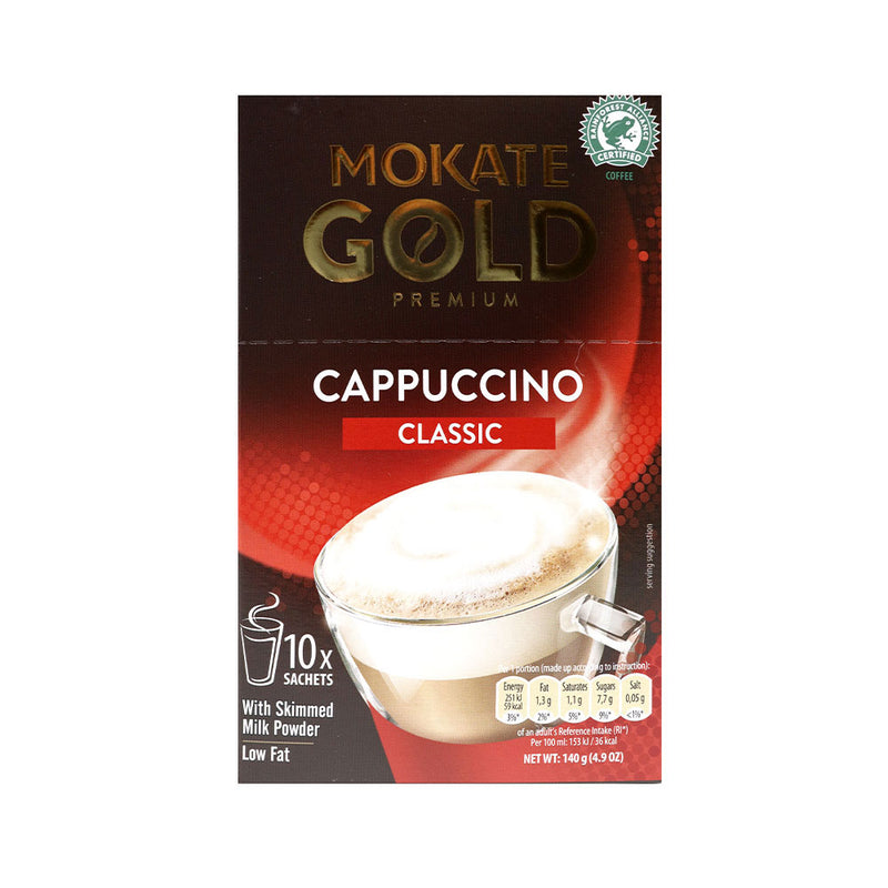 Mokate Gold Premium Coffee Cappuccino 10S