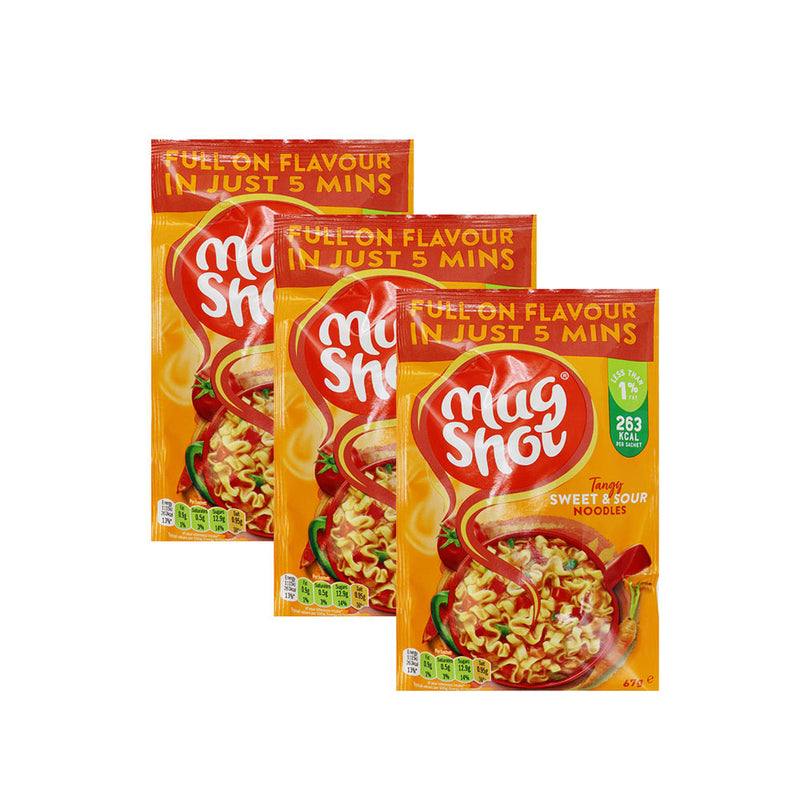 Mug Shot Sweet & Sour Flavour Noodles 67g