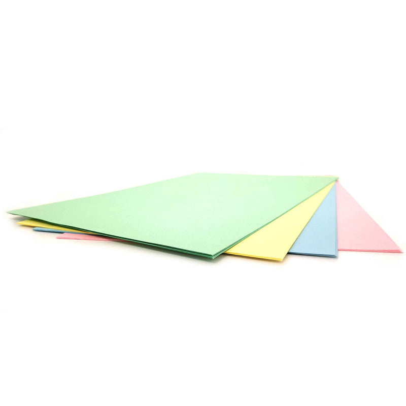 15 Sheets A4 Pastel Card