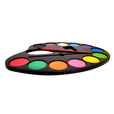 12 Jumbo Paints with Palette