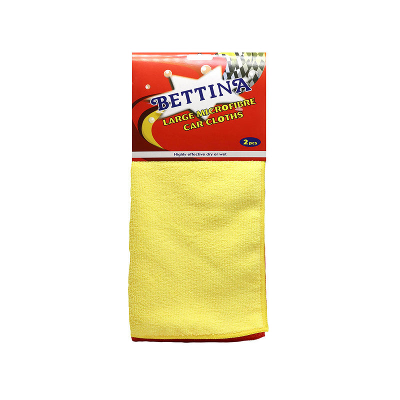 Large Microfibre Car Cloths 2PC