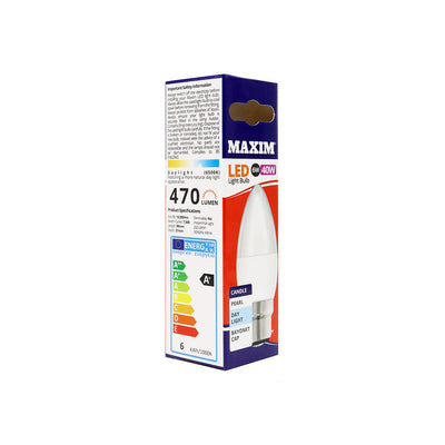 40W LED C35 Candle Light Bulb Day Light