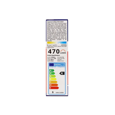40W LED C35 Candle Light Bulb Day Light