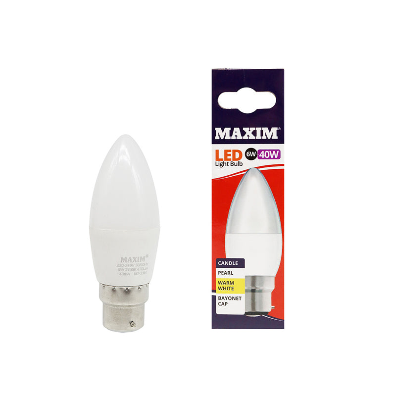 40W LED Candle Light Bulb Warm White