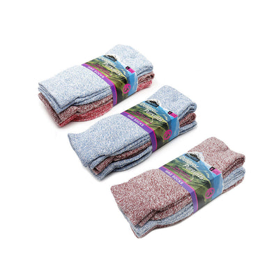 Ladies Outdoor Pursuits Hike Socks 3PK