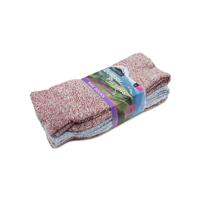 Ladies Outdoor Pursuits Hike Socks 3PK