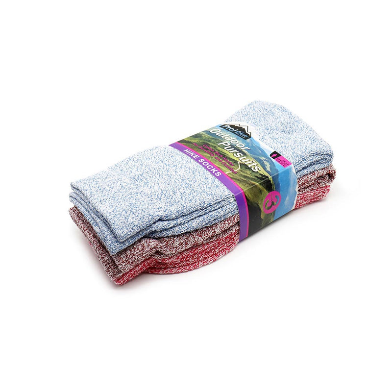 Ladies Outdoor Pursuits Hike Socks 3PK