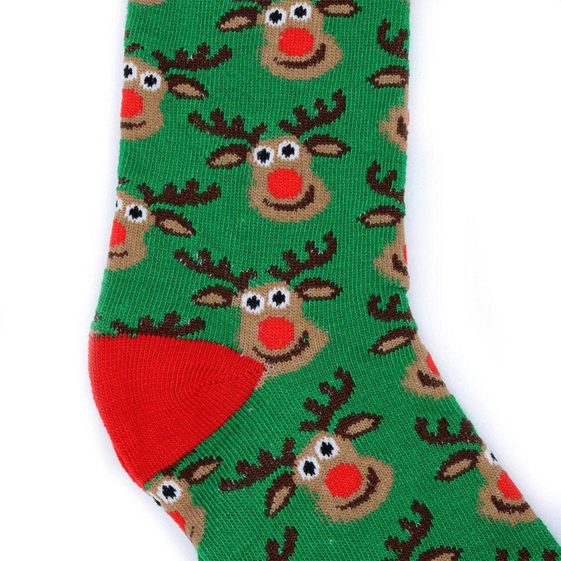Kids Unisex Festive Christmas Design Socks 1Pack