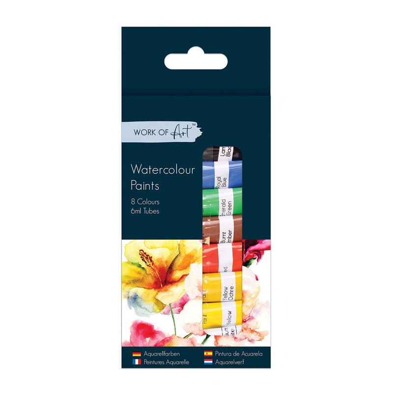 Water Colour Paint 8*6ML Tubes