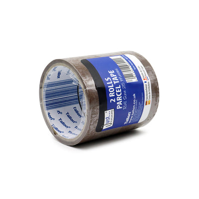 25M Brown Parcel Tape 2 Rolls