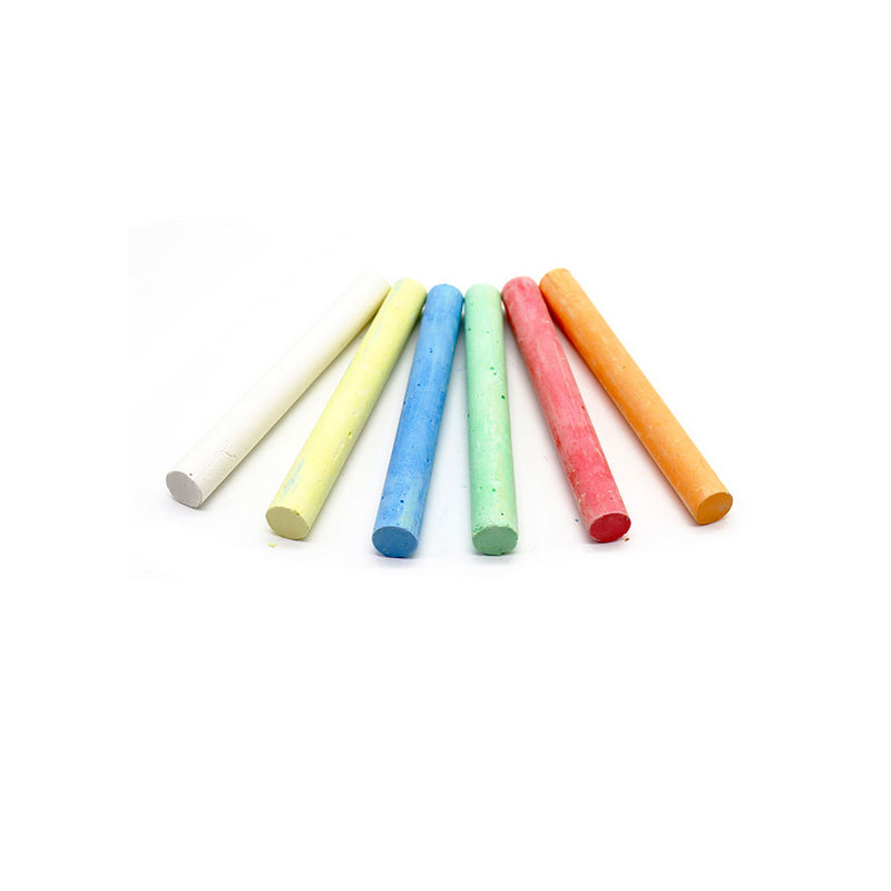 50 Chalks 25 White 25 Assorted Colours