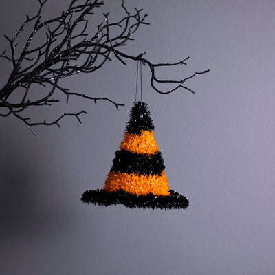 Halloween Tinsel Table Decoration