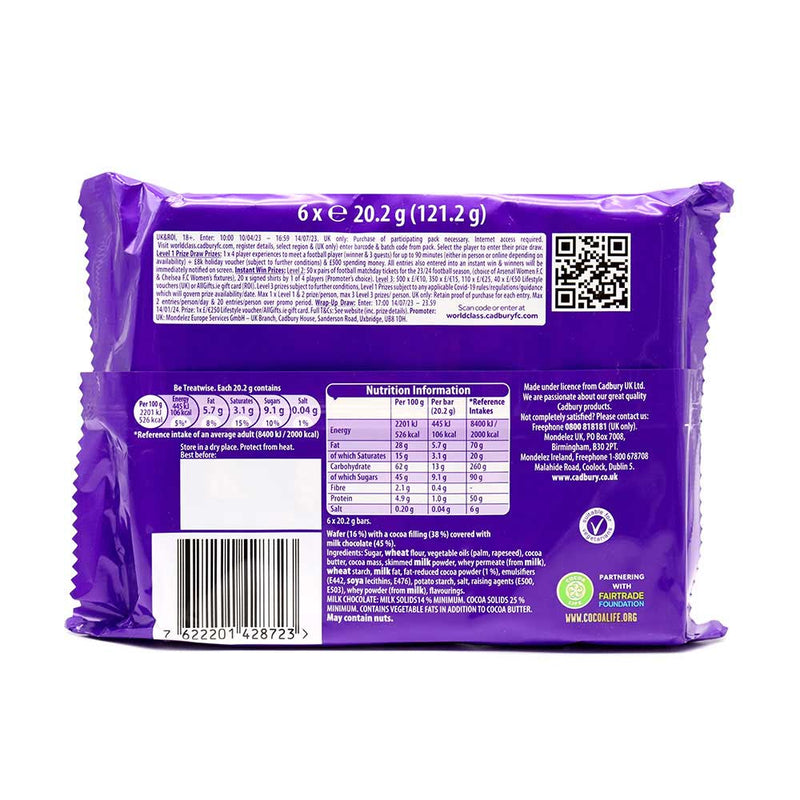 Cadbury Timeout Wafer 6 Pack