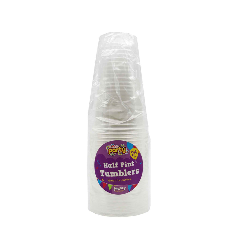 Plastic Half Pint Tumblers